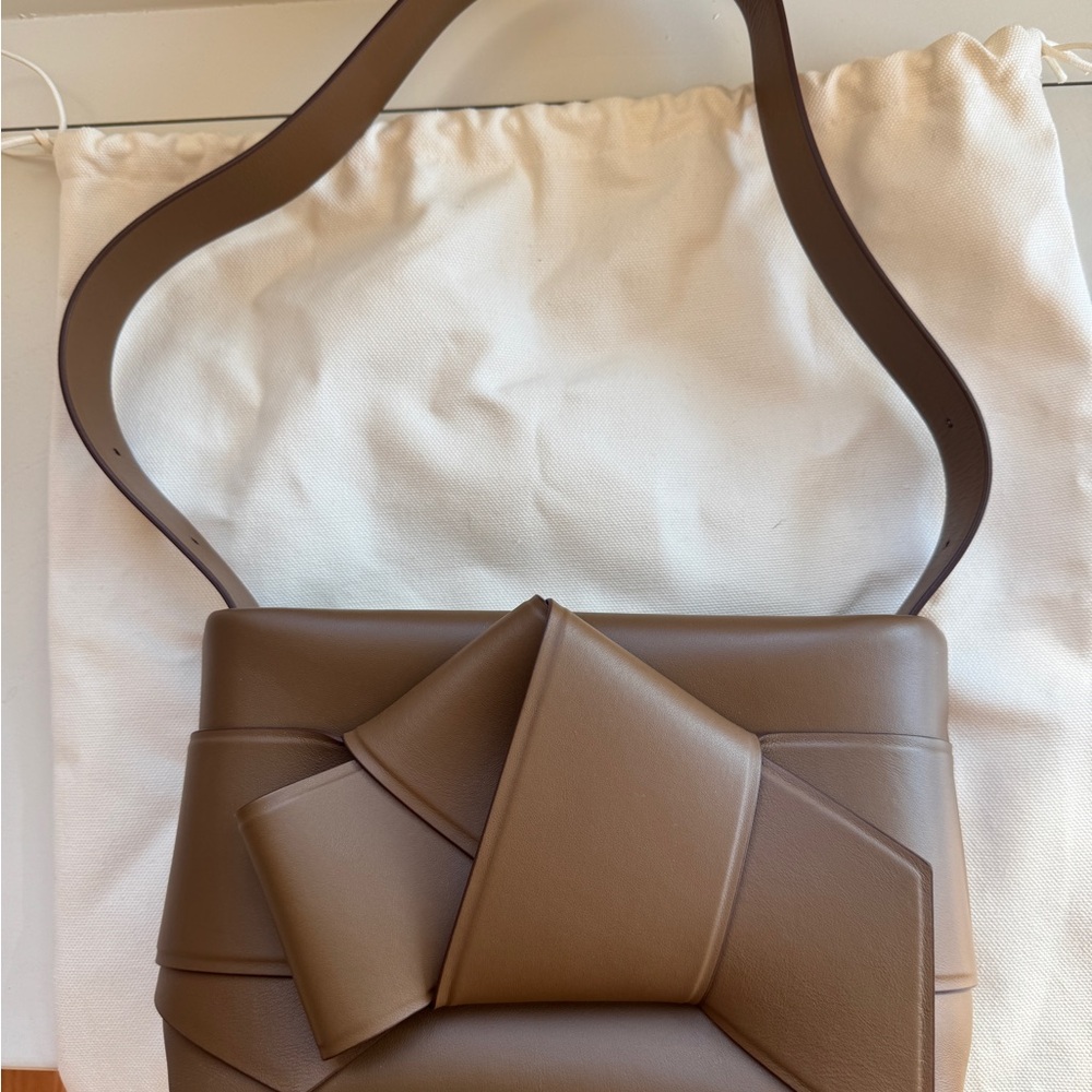 Acne Studios Musubi Knot Shoulder Clutch Bag